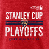 Florida Panthers 2024 Stanley Cup Playoff Participant Crossbar T-Shirt