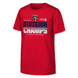 Florida Panthers Youth 2024 Stanley Cup Playoff Division Champs T-Shirt