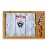 Florida Panthers Hockey Rink Cutting Board & Knife Set