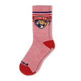 Florida Panthers Women's Shield Logo Heathered Socks