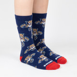 Florida Panthers Women's Leaping Cat Socks