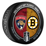 Florida Panthers vs. Boston Bruins 2024 Stanley Cup Playoff Round 2 Puck