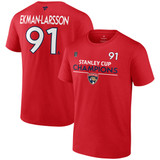 Florida Panthers 2024 Stanley Cup Champions #91 Oliver Ekman-Larsson T-Shirt