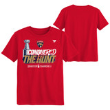 Florida Panthers Juvenile 2024 Stanley Cup Champions Celebration T-Shirt