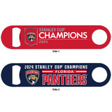 Florida Panthers 2024 Stanley Cup Champions Bottle Opener