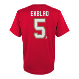 Florida Panthers Youth #5 Aaron Ekblad Name & Number Shirt