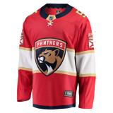 Florida Panthers #5 Aaron Ekblad Breakaway Home Replica Jersey