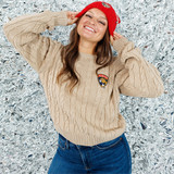 Florida Panthers Women's Renew Cable Knit Sweater