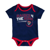 Florida Panthers Infant Power Play 3-Pack Bodysuit