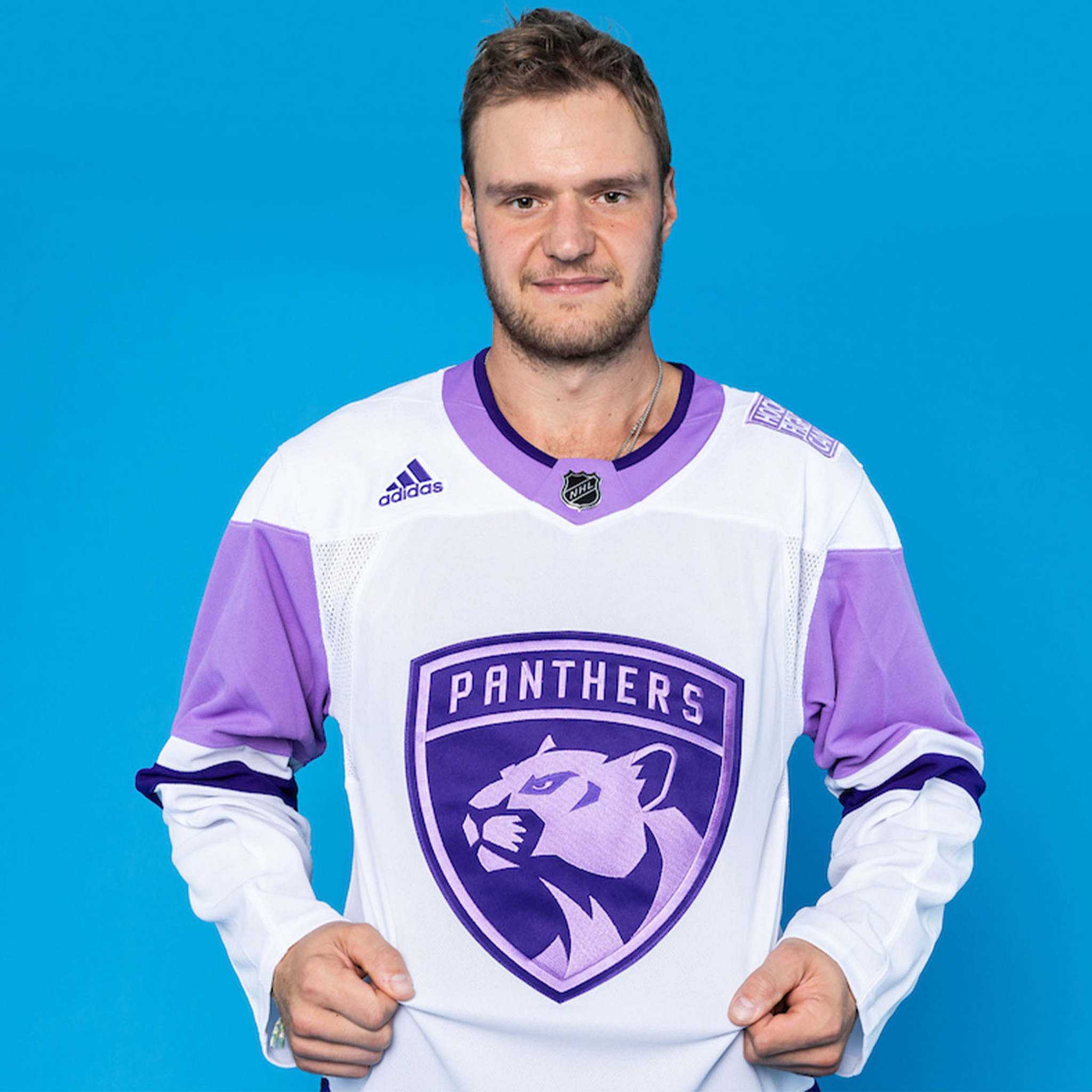 Adidas Tampa Bay Lightning No23 Carter Verhaeghe Purple Authentic Fights Cancer Youth Stitched NHL Jersey