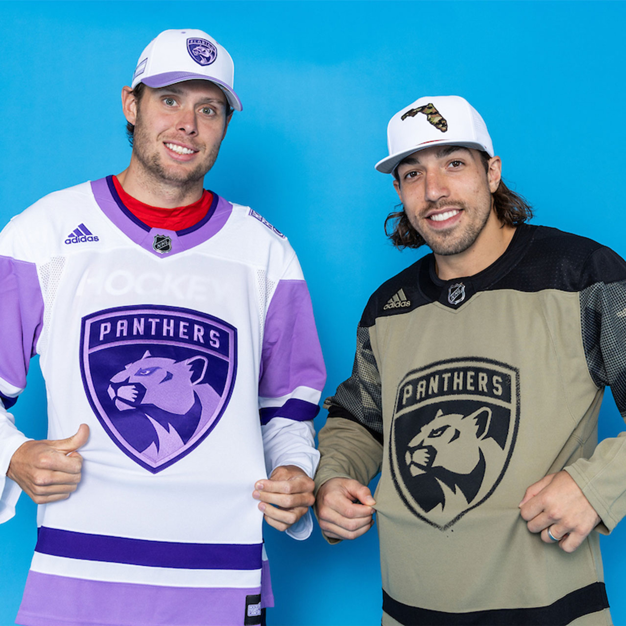 Florida Panthers No16 Aleksander Barkov Purple Fights Cancer Jersey