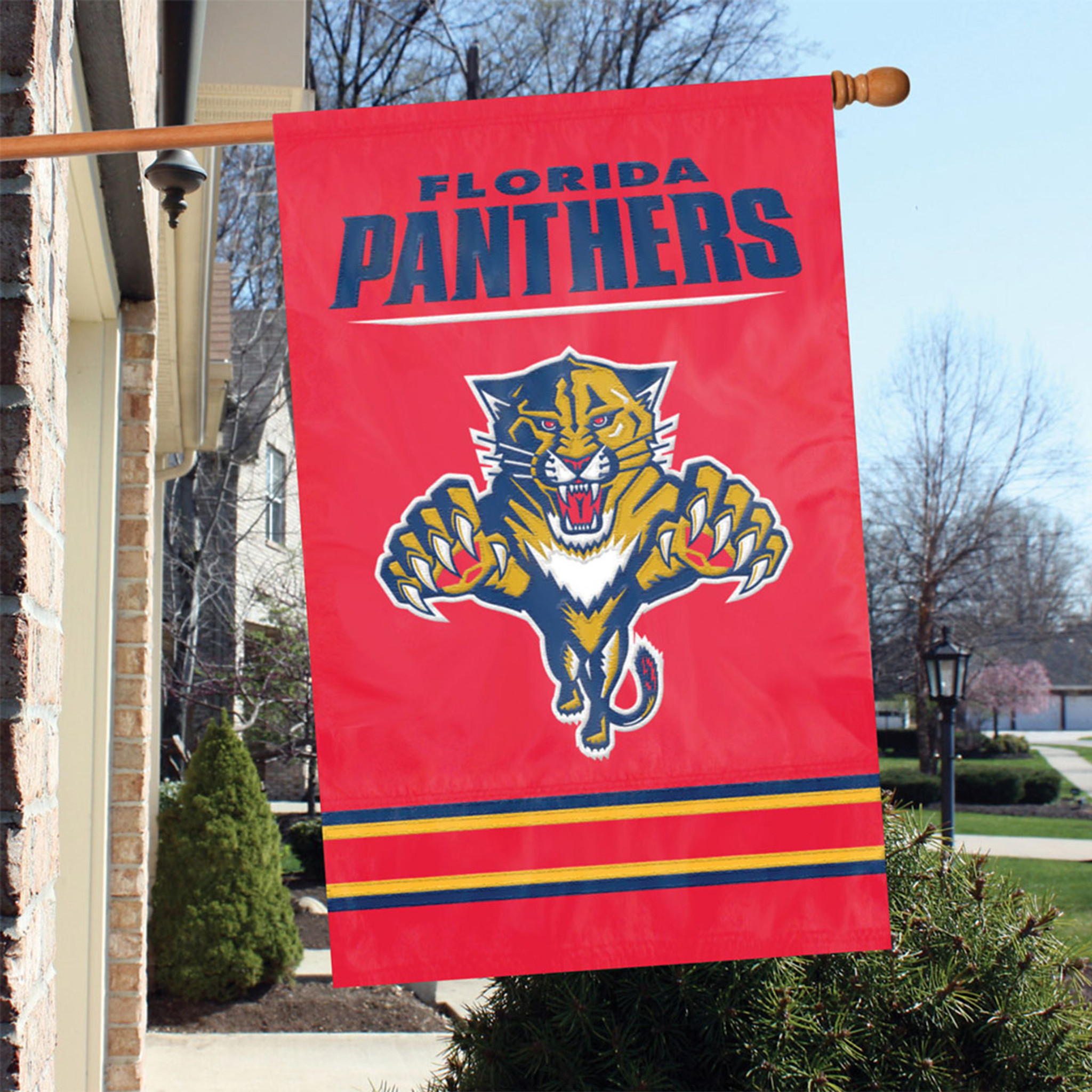 Florida Panthers Double Sided Banner House Flag