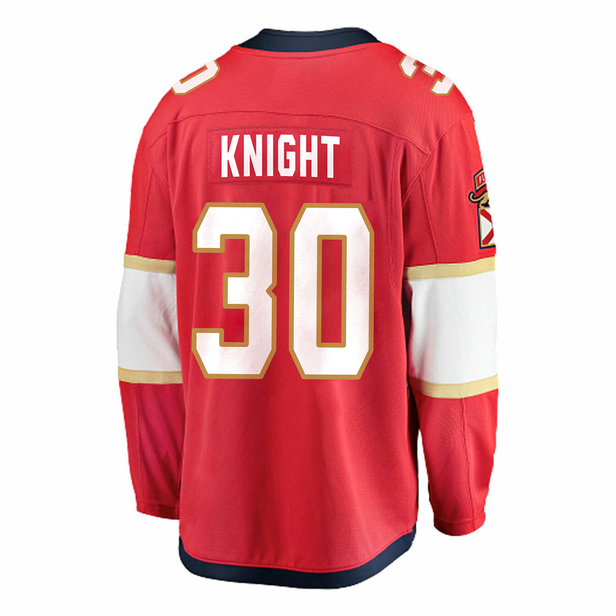 Fanatics Florida Panthers #30 Spencer Knight Name & Number Shirt