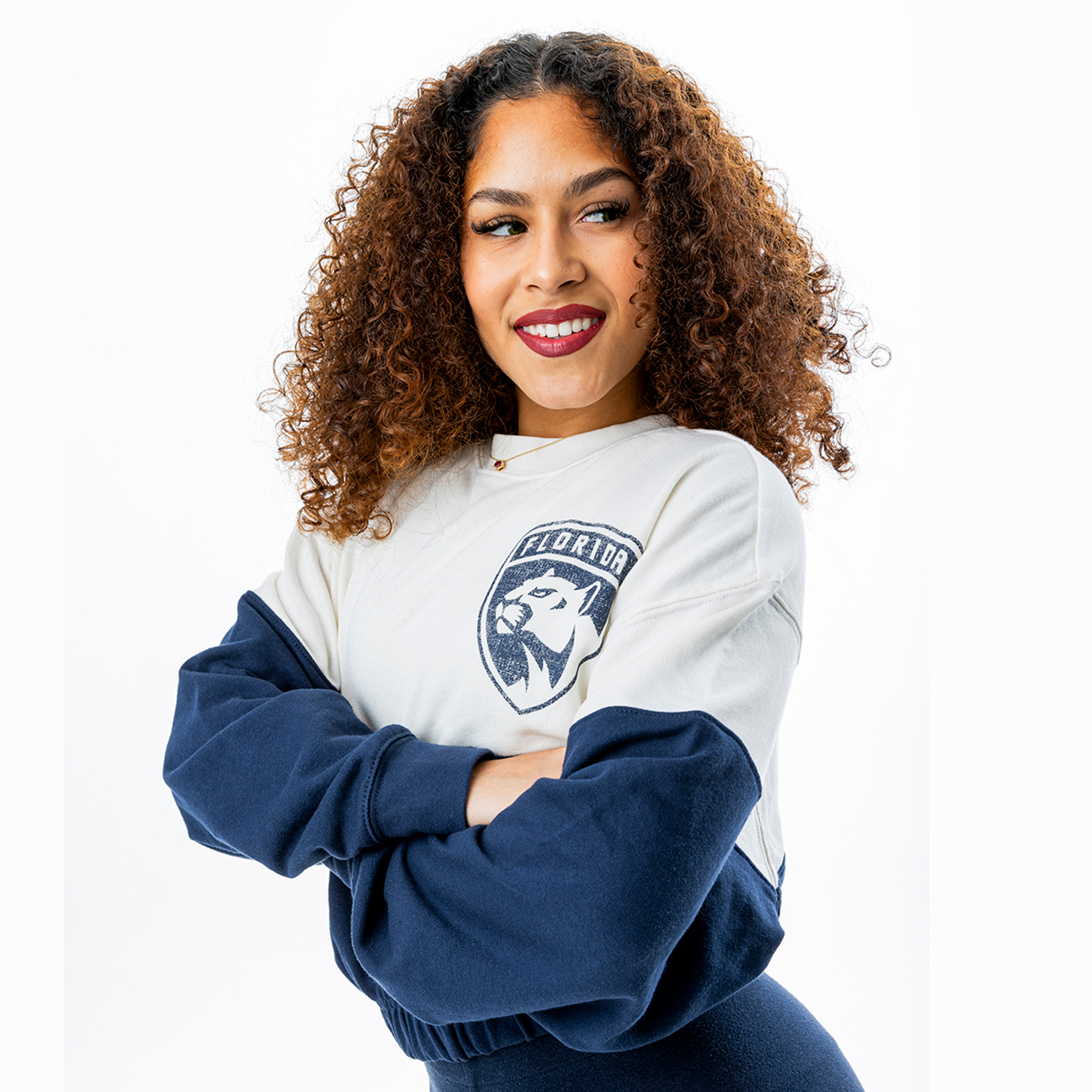 Panthers hot sale sweatshirt womens