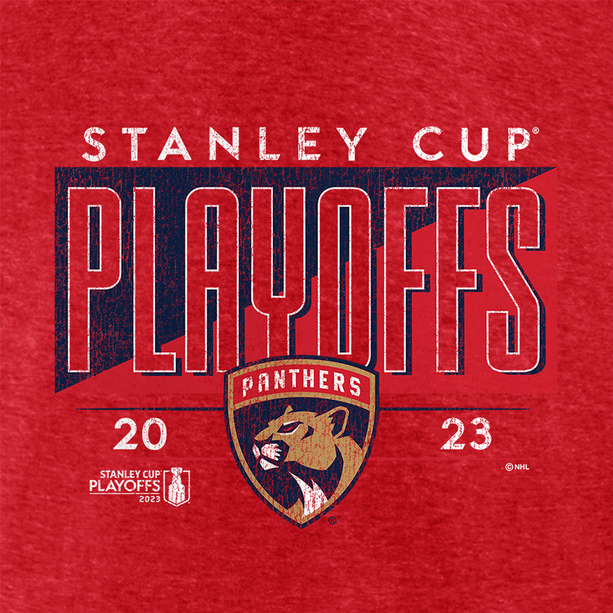 Florida Panthers 2023 Stanley Cup Playoff Participant Crease Shirt