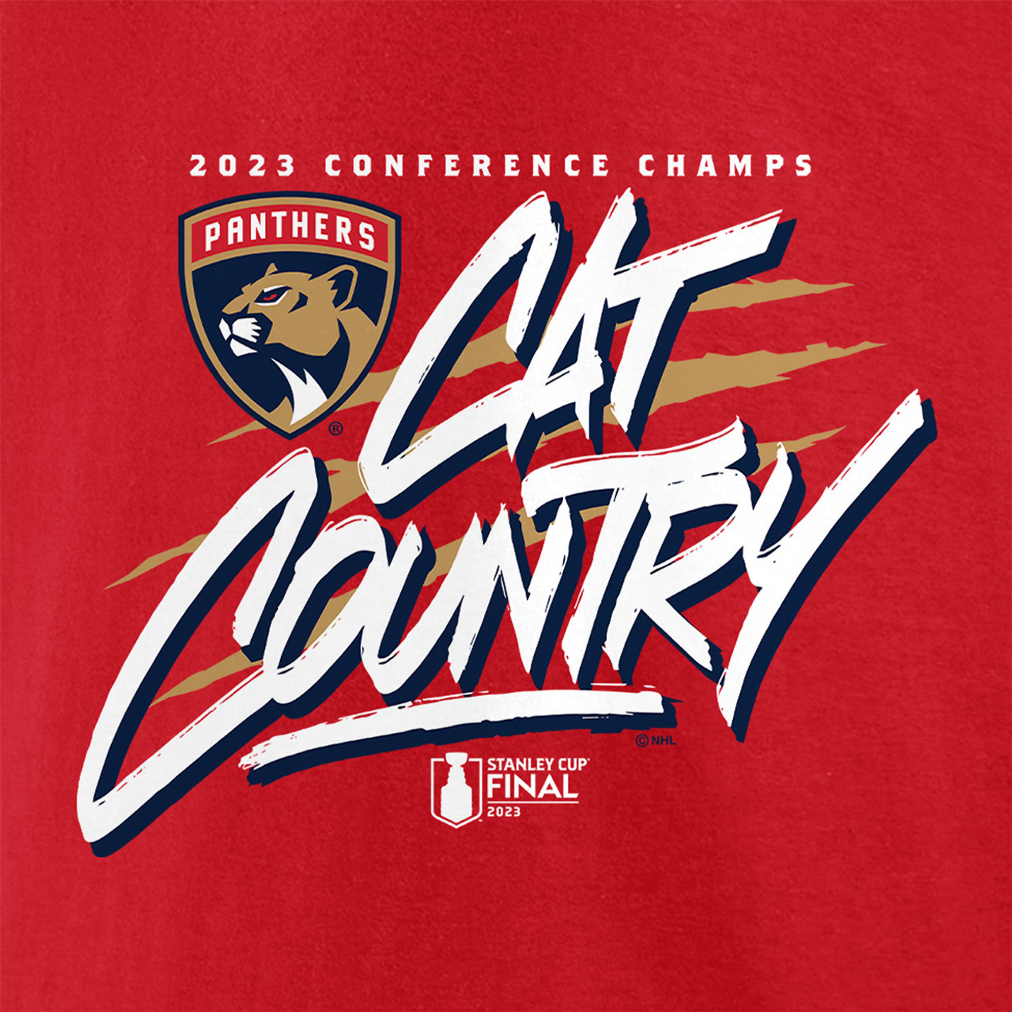 Lids Florida Panthers Fanatics Branded Youth 2023 Eastern Conference  Champions T-Shirt - Red