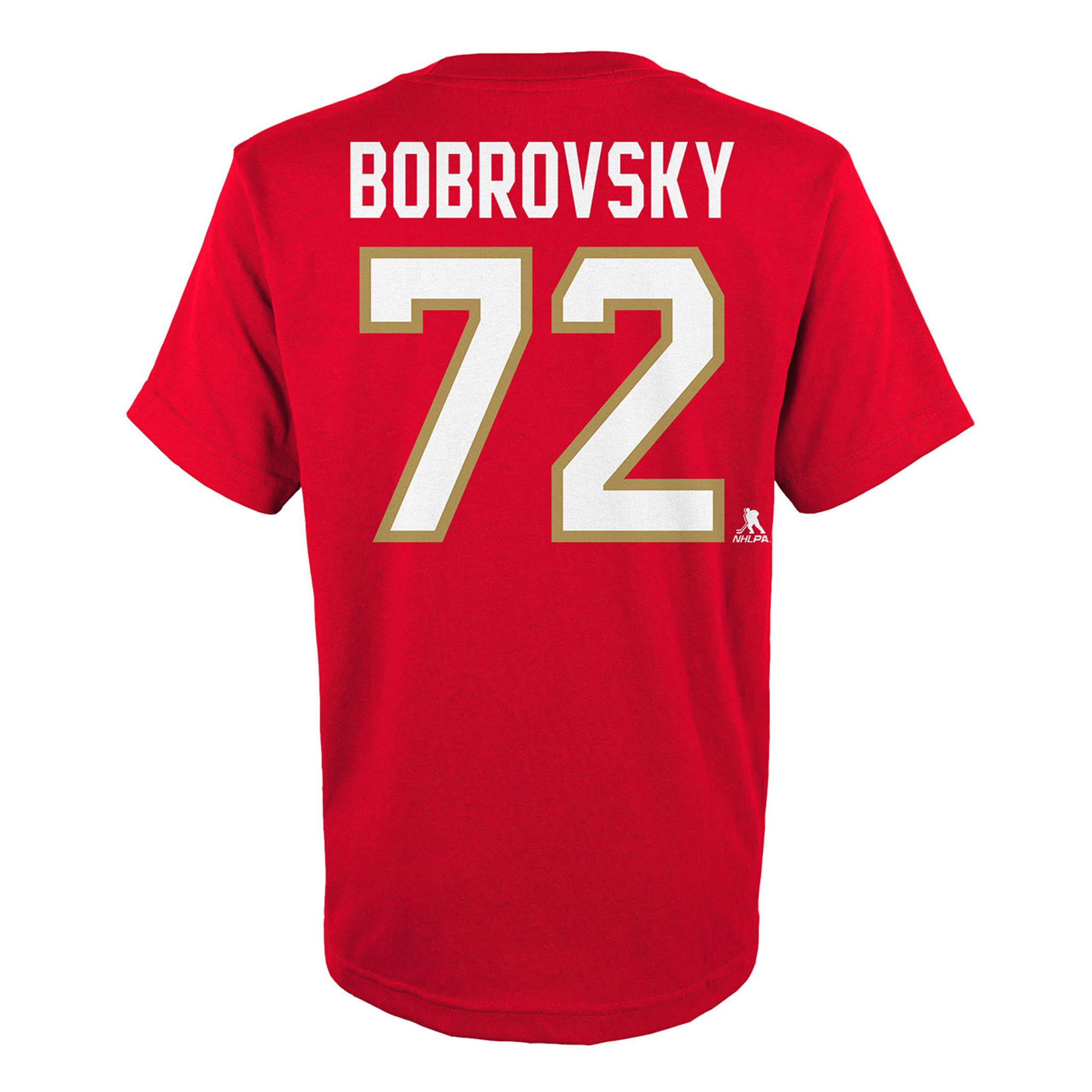 Fanatics Florida Panthers #72 Sergei Bobrovsky Name & Number Shirt