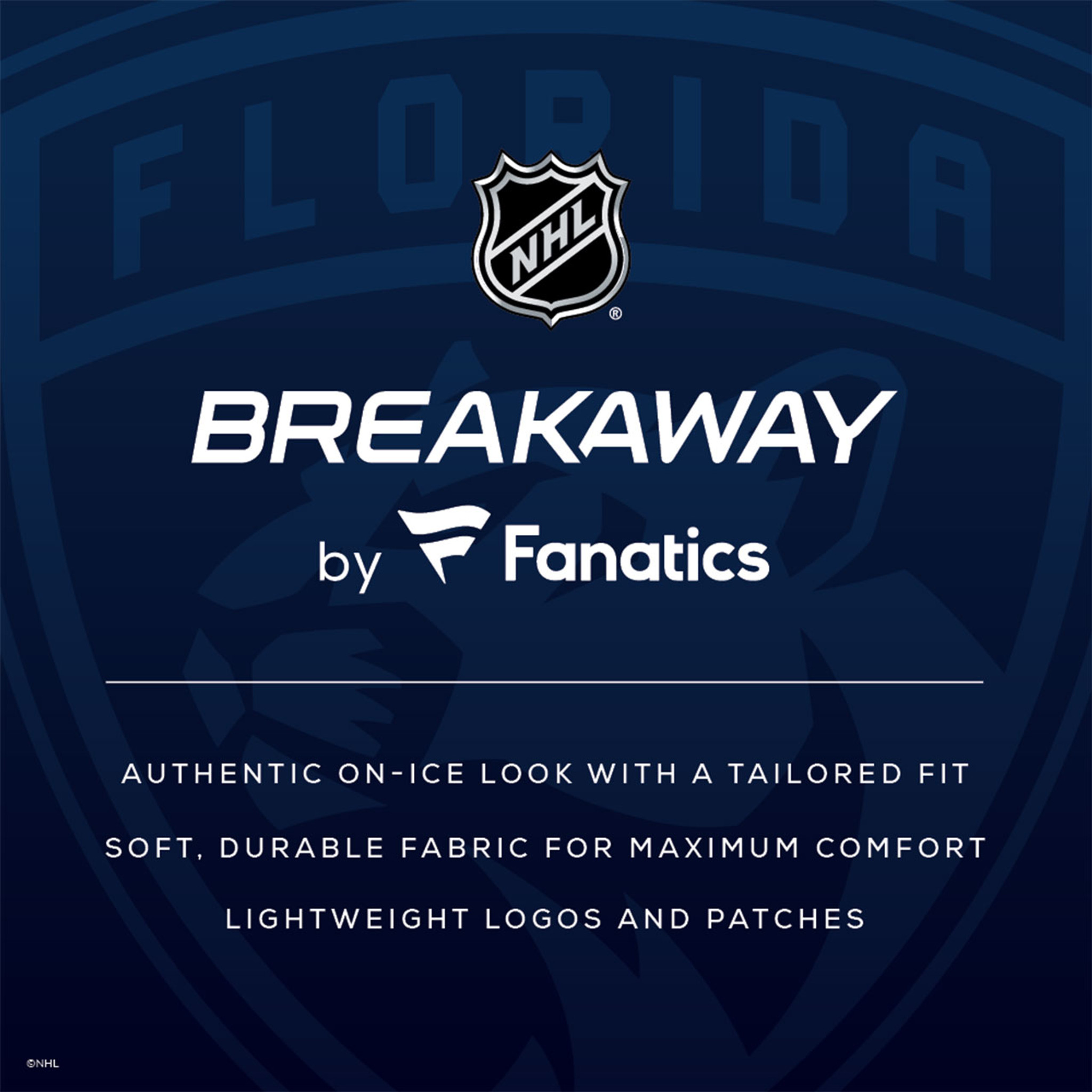 Fanatics Florida Panthers #5 Aaron Ekblad Breakaway Home Replica Jersey