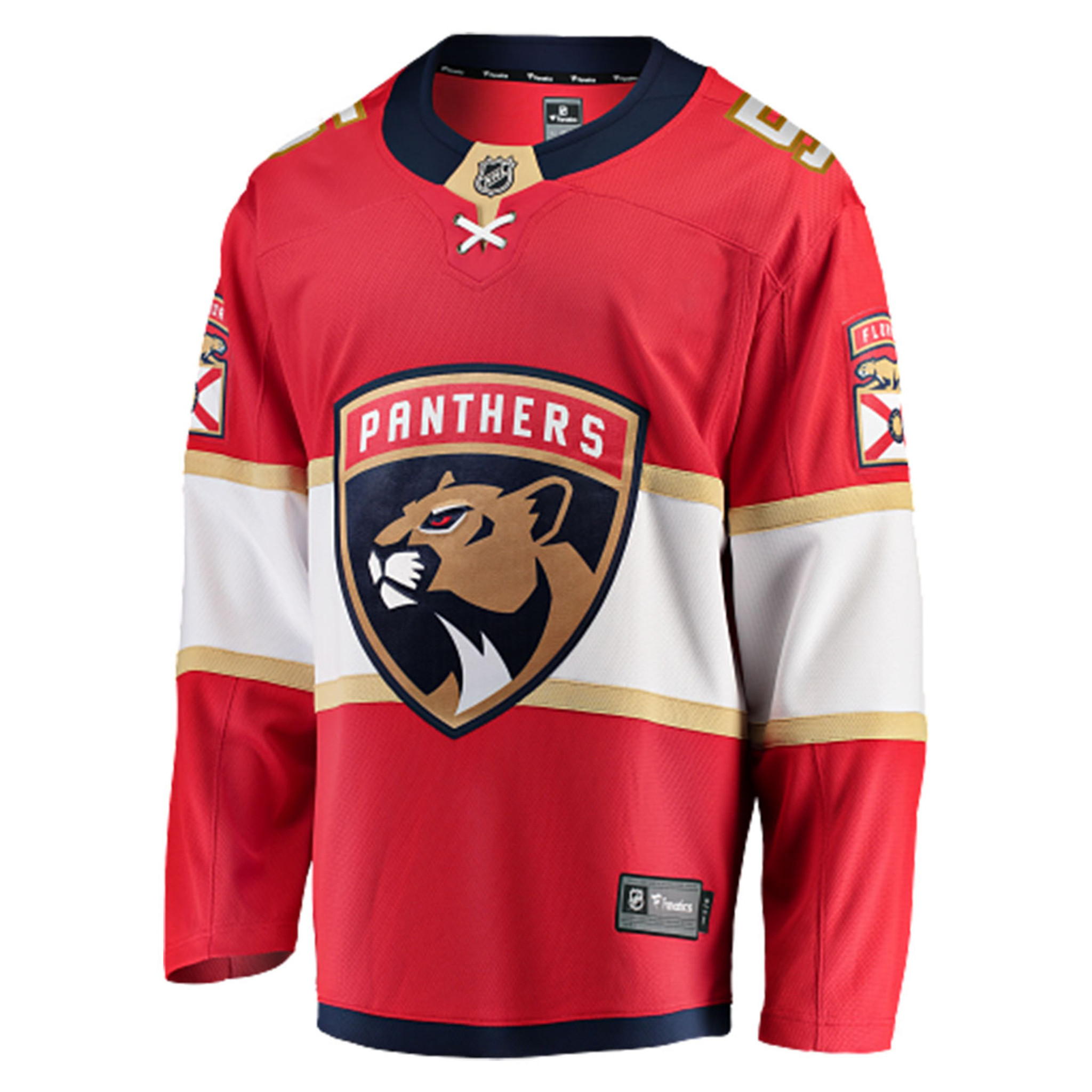 Florida Panthers adidas Home Jersey - Red
