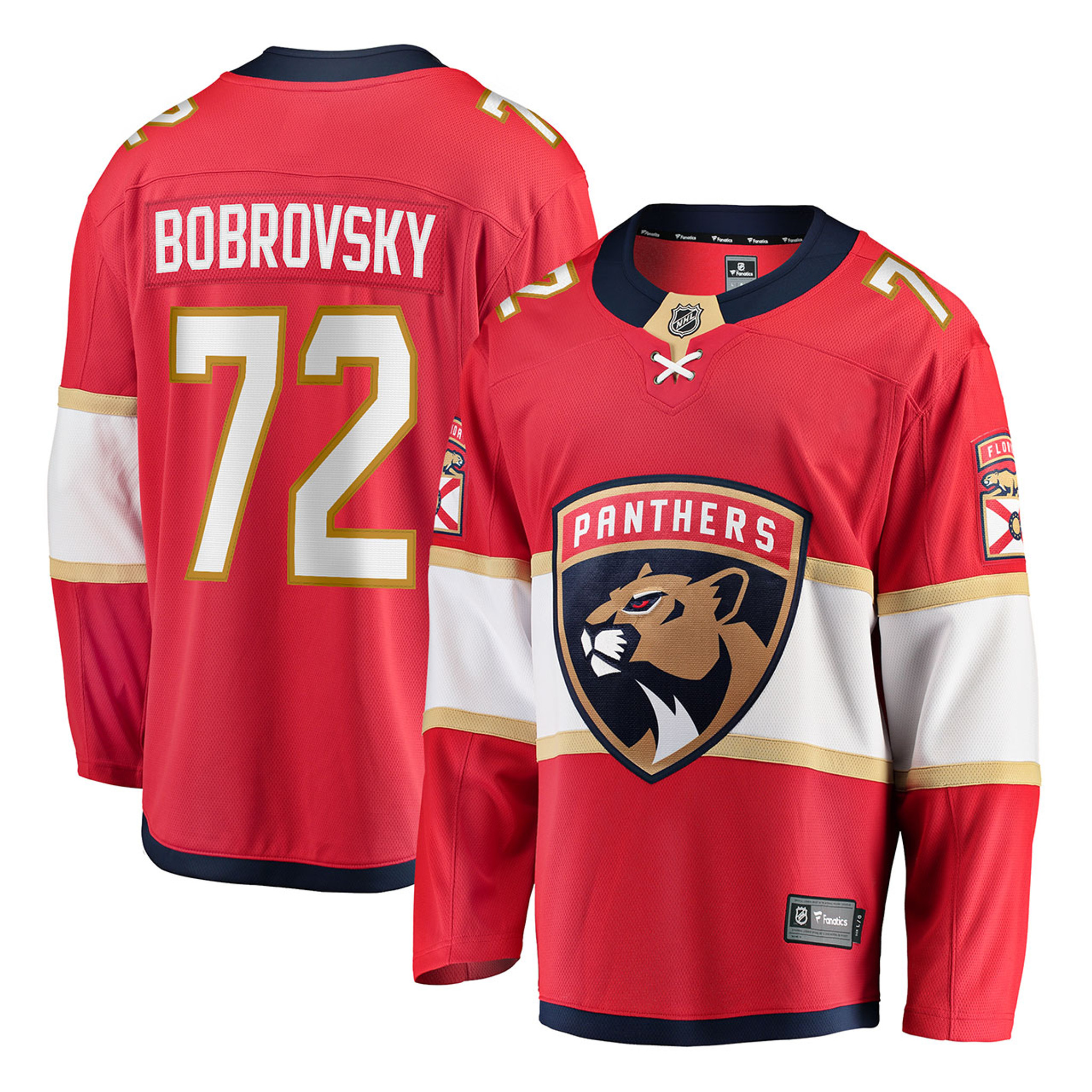 Sergei bobrovsky jersey Clearance