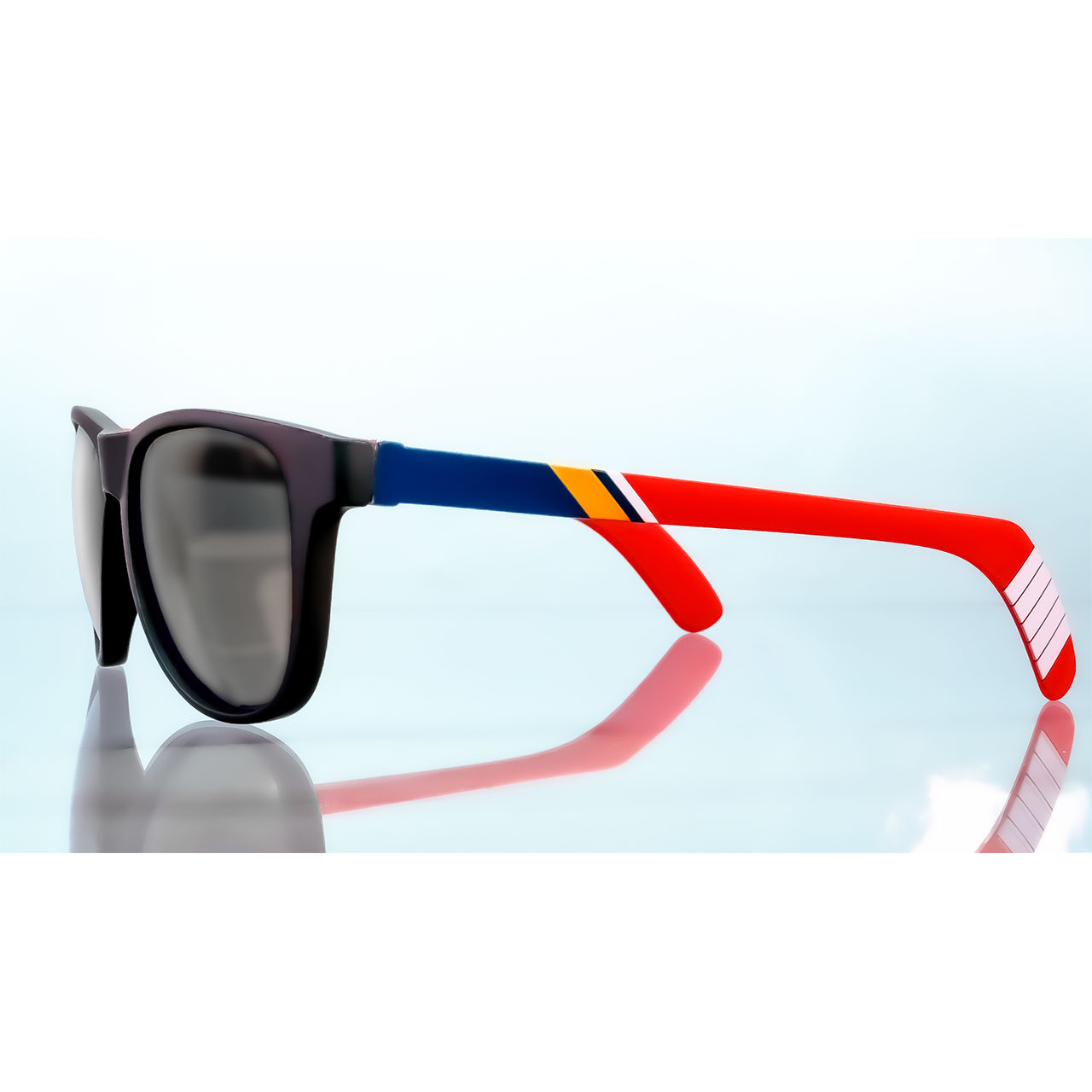 Shades Wayfarer Chrome Lenses Polarized