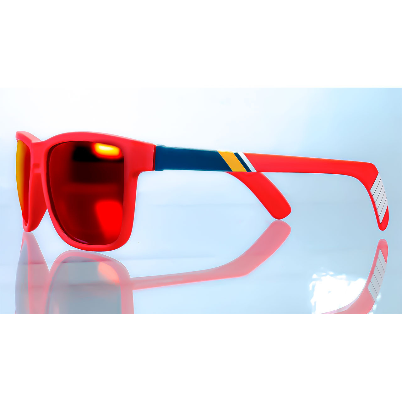 Shades Face Off Red Lenses Polarized 2