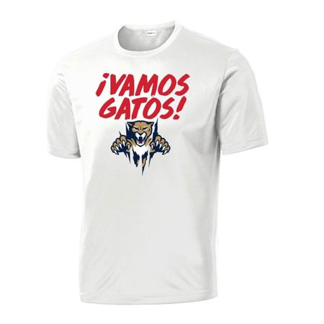 Florida Panthers Vamos Gatos Leaping Cat Shirt