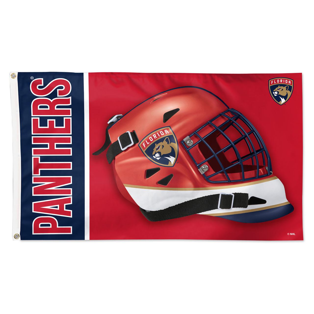 Florida Panthers 3' x 5' Mask Deluxe Flag