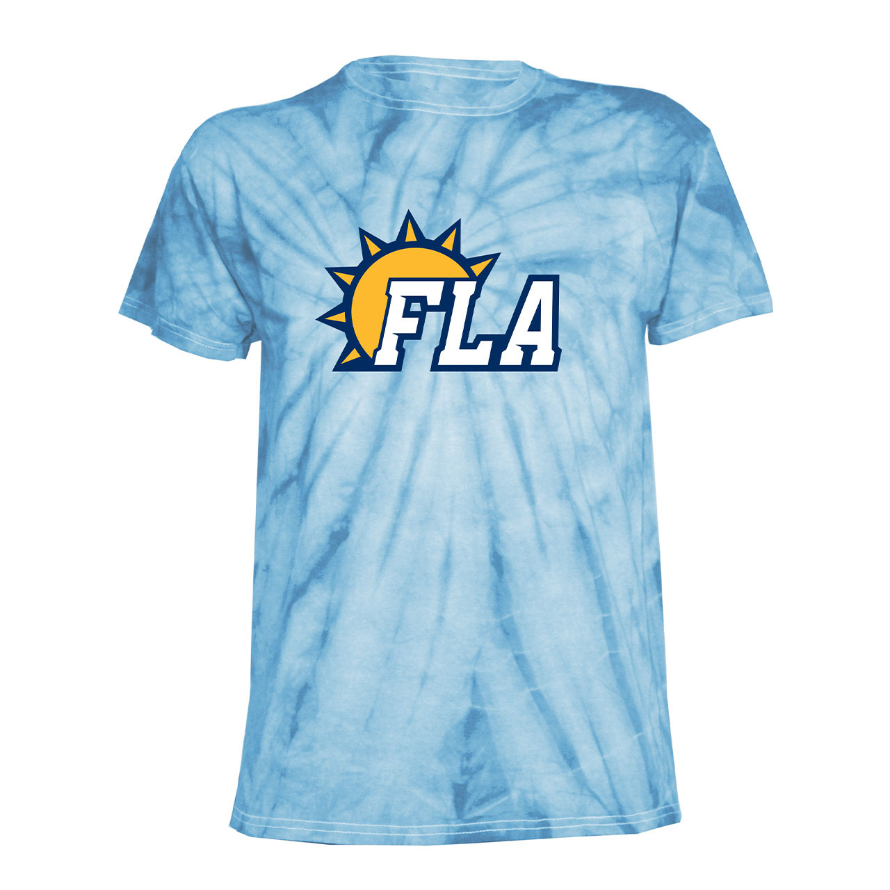 Florida Panthers Retro FLA Shirt (Sky Blue Tie-Dye)