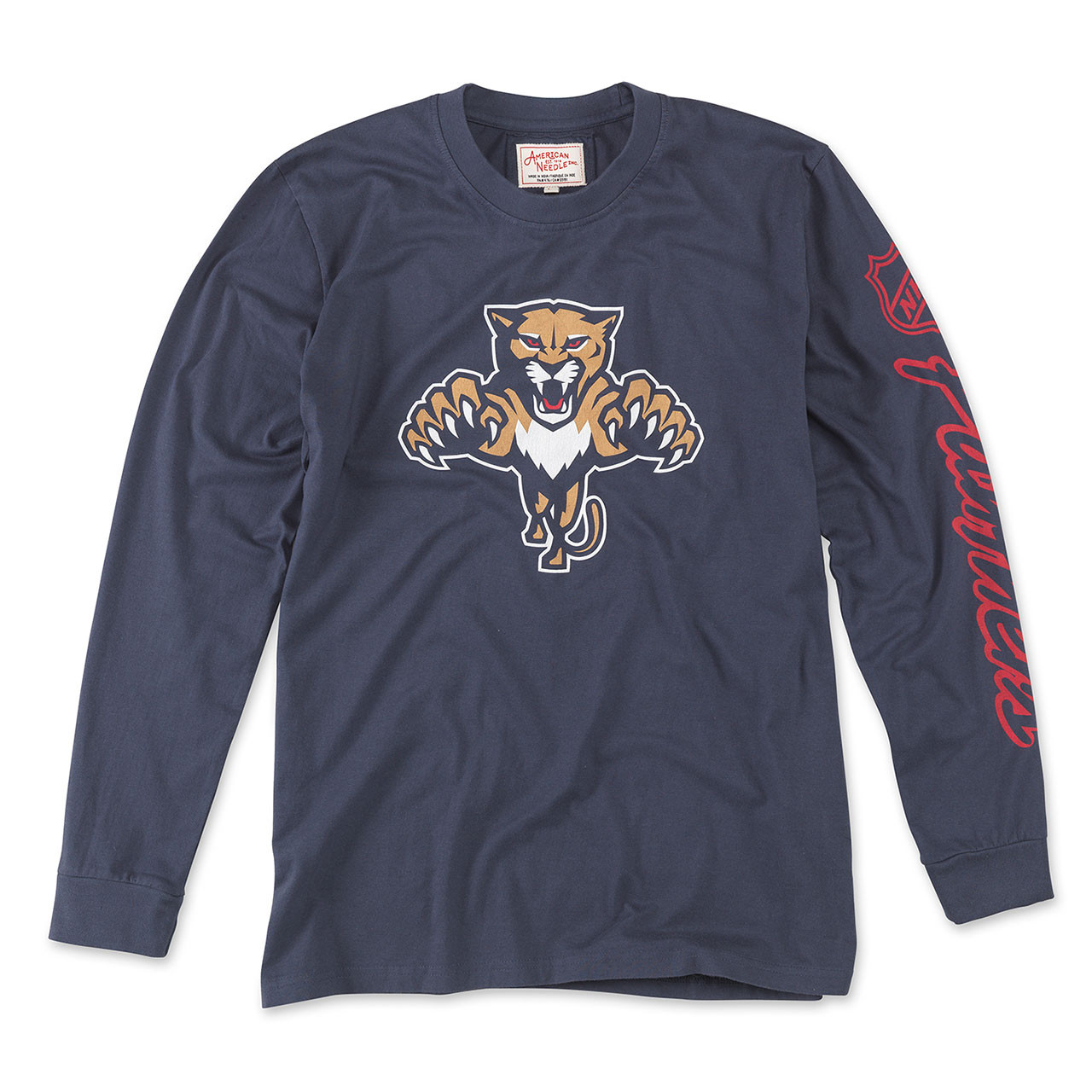 Florida Panthers Maverick Navy Long Sleeve Shirt
