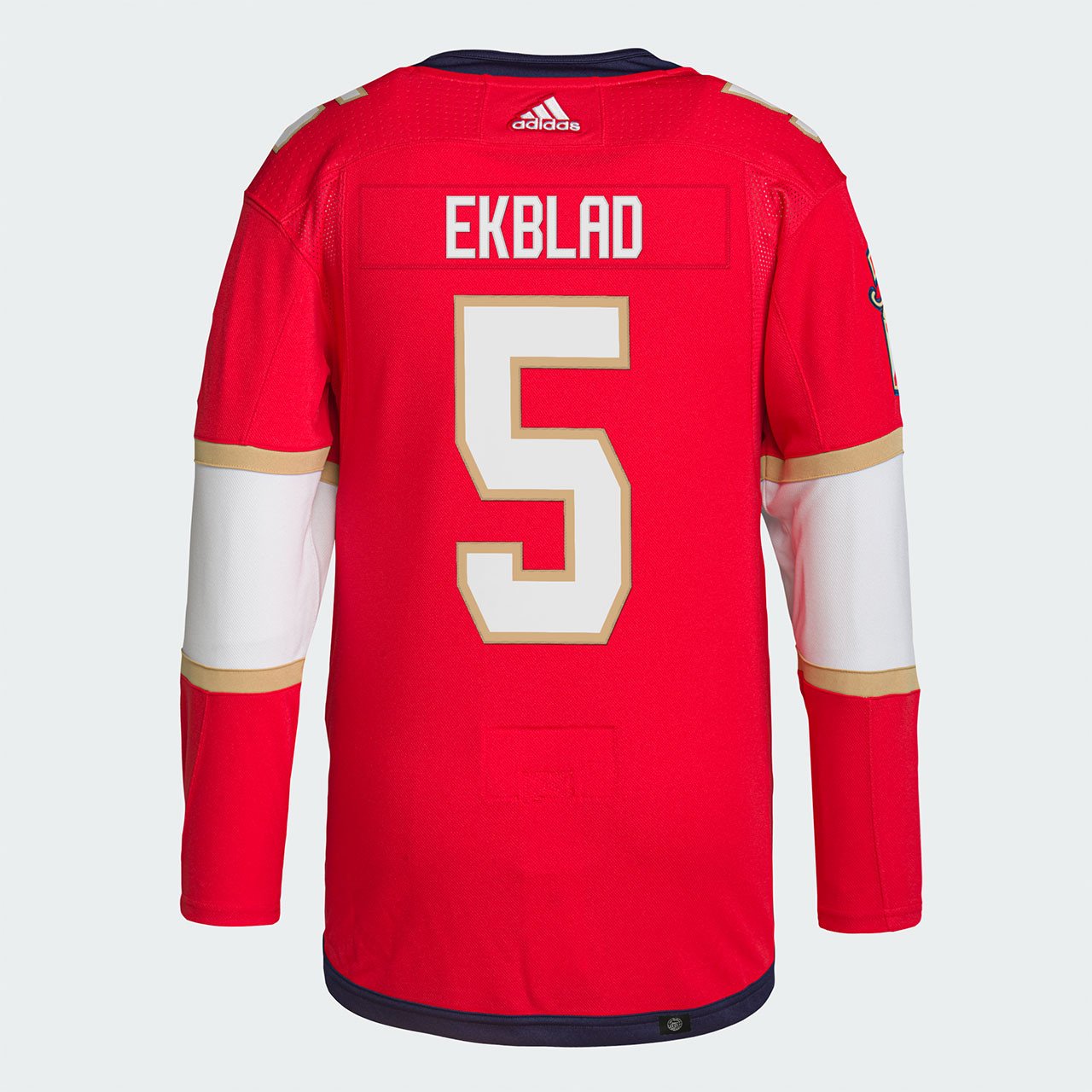 Florida Panthers #5 Aaron Ekblad Authentic Home Jersey