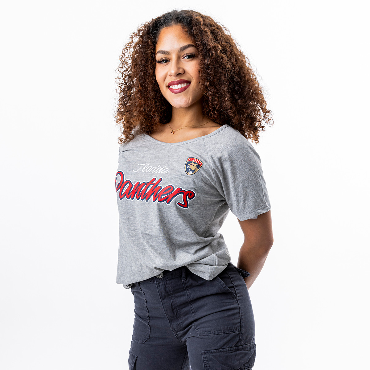 Florida Panthers Women's Curve Ball Shirt