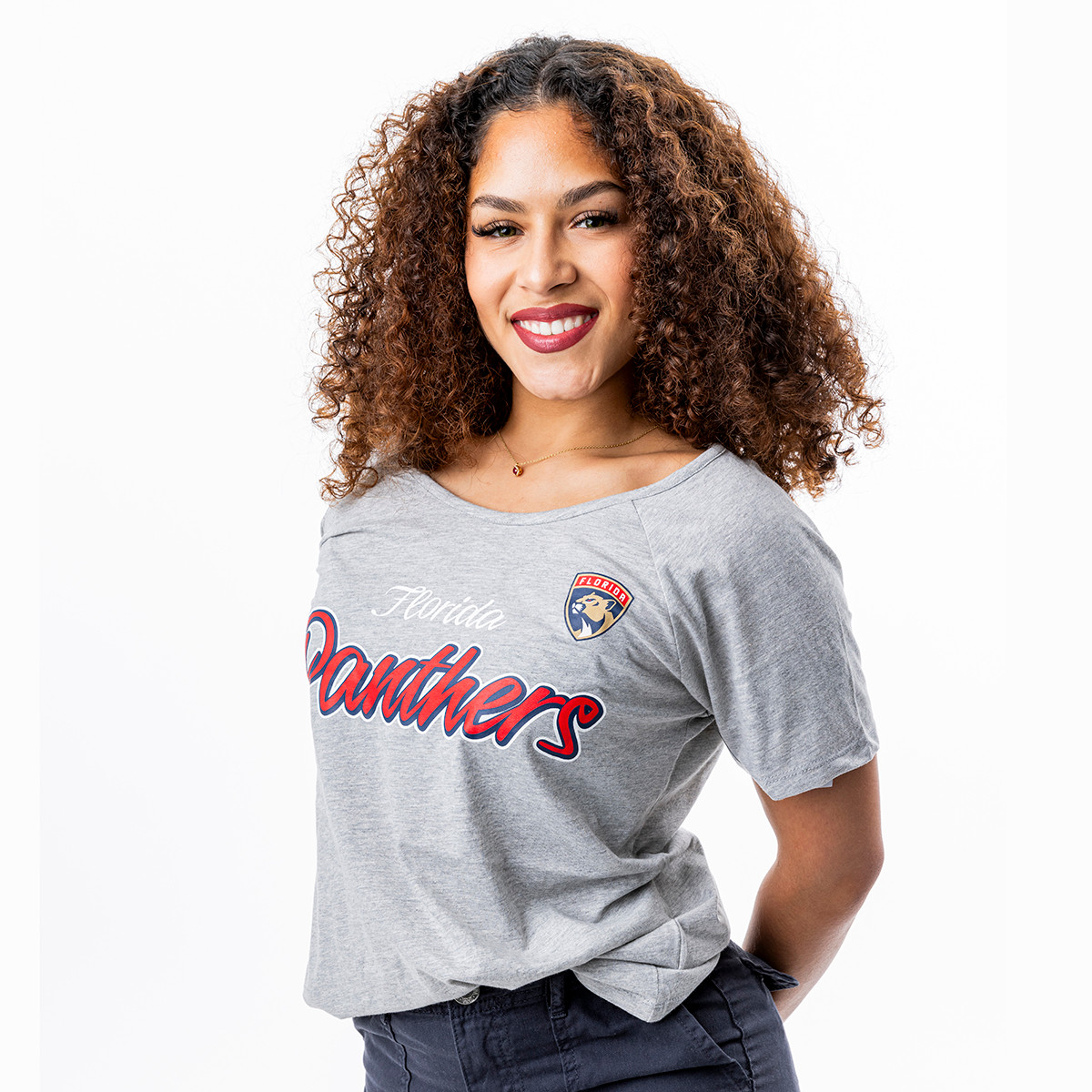 Florida Panthers Women's Curve Ball Shirt