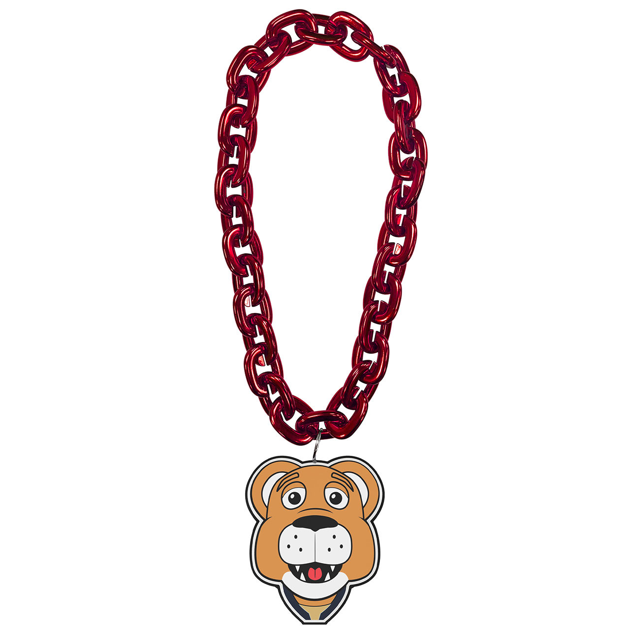 Florida Panthers Red Mascot Fan Chain