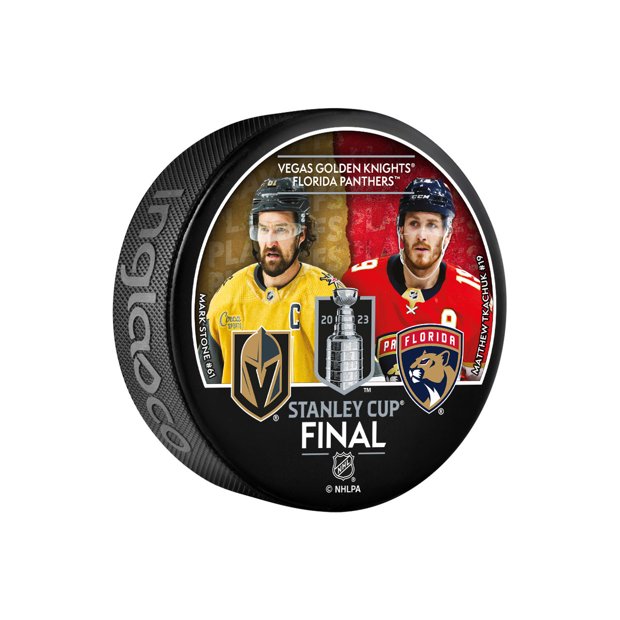 Florida Panthers 2023 Stanley Cup Final Dueling Player Puck