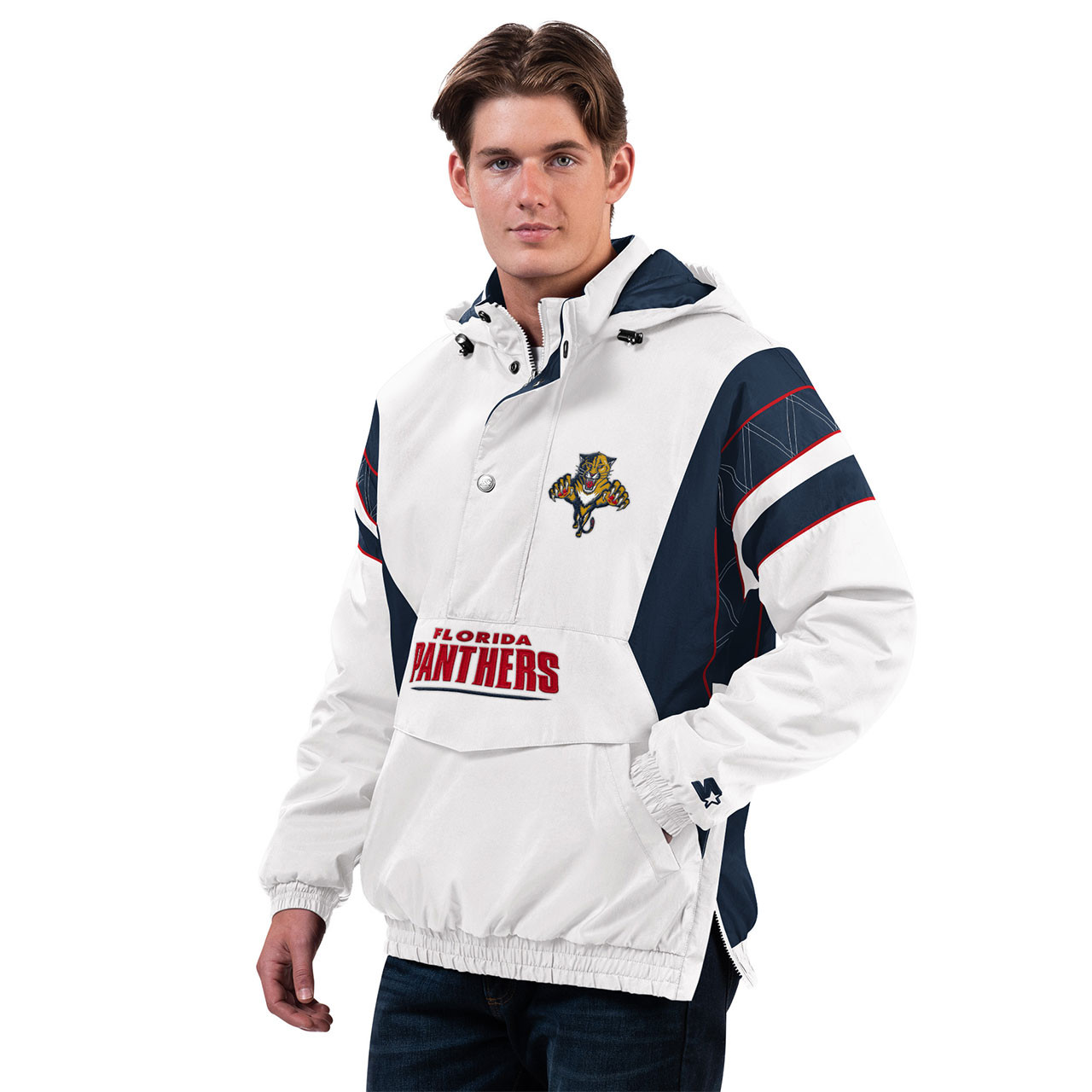 Florida Panthers Home Team 1/2 Zip Hood Pullover