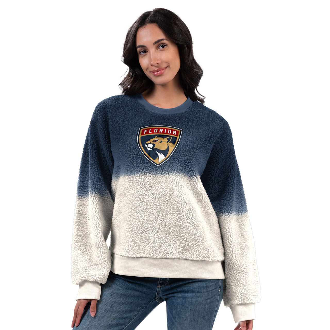 Florida Panthers Women's Double Score Crew Sweatshirt