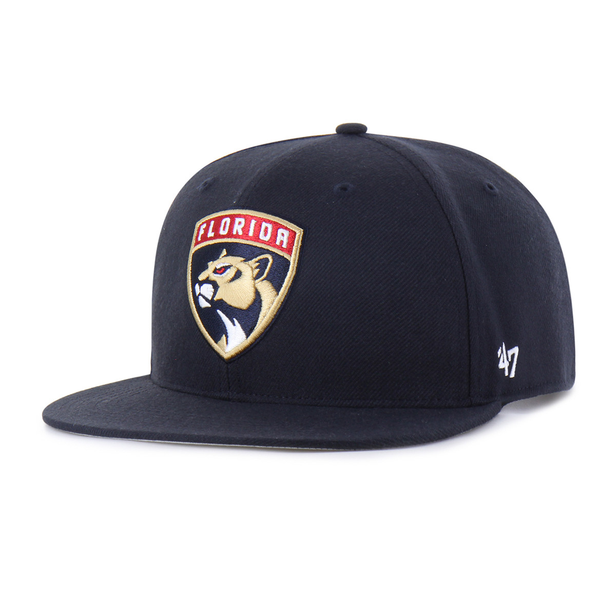 Florida Panthers Navy No Shot Snapback Cap