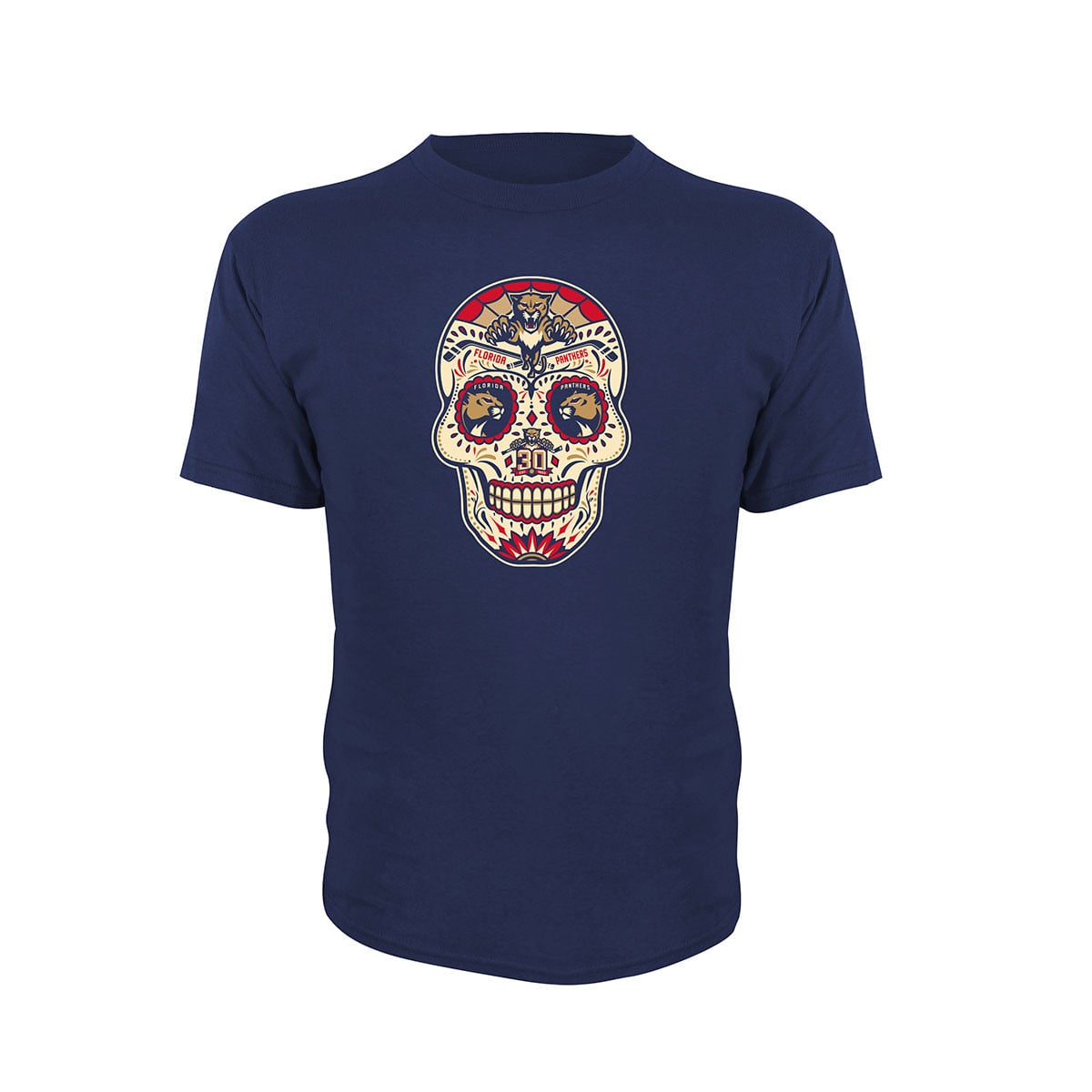 Florida Panthers Youth Sugar Skull Shirt
