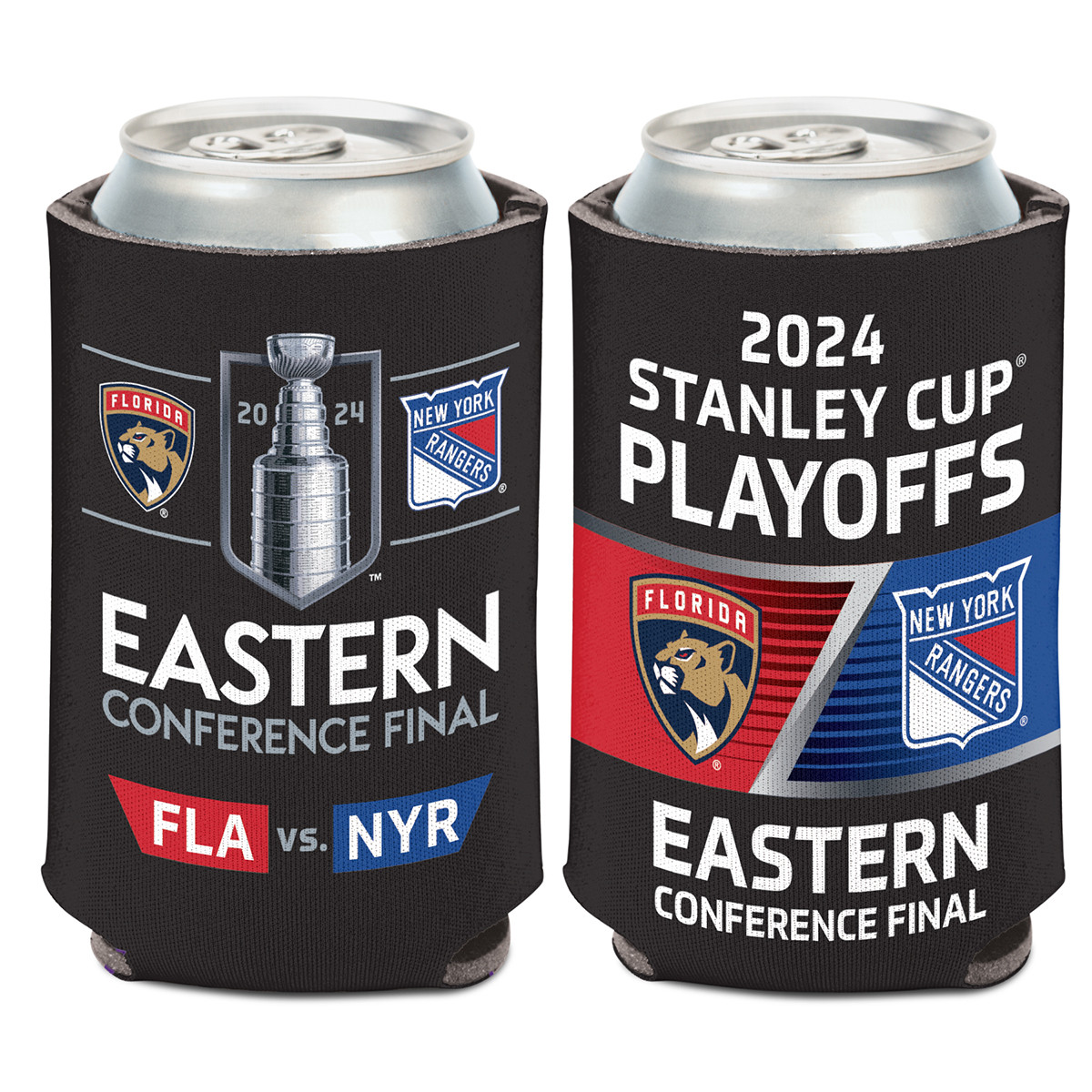 Florida Panthers vs. NY Rangers 2024 Eastern Conference Final Dueling Can Cooler