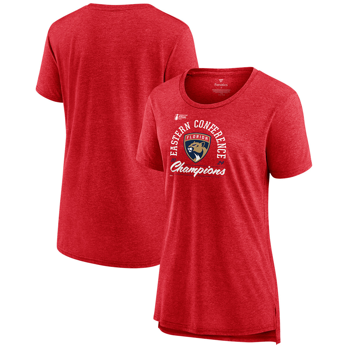 Florida Panthers Women's 2024 Eastern Conference Champs Drive T-Shirt