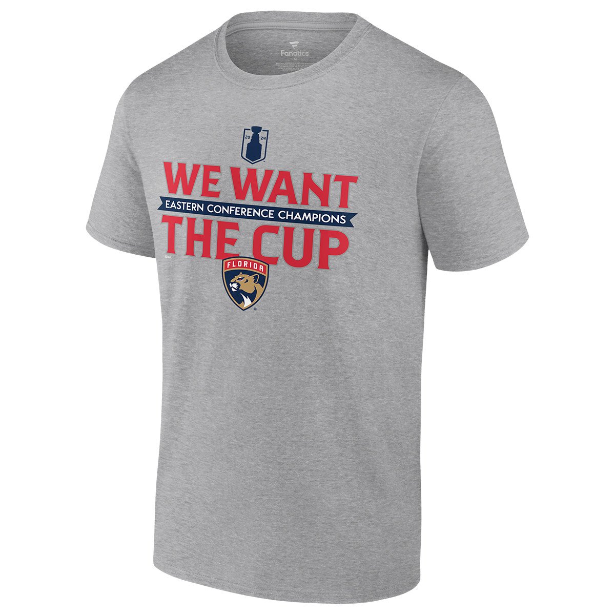 Florida Panthers 2024 Stanley Cup Final We Want the Cup T-Shirt