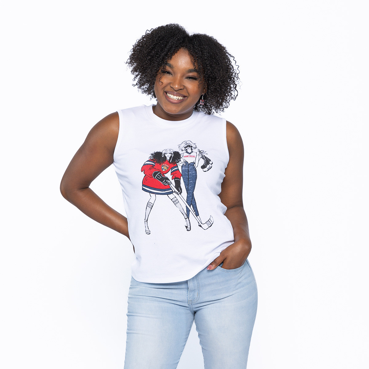 Florida Panthers Women's Historic Play Tank Top