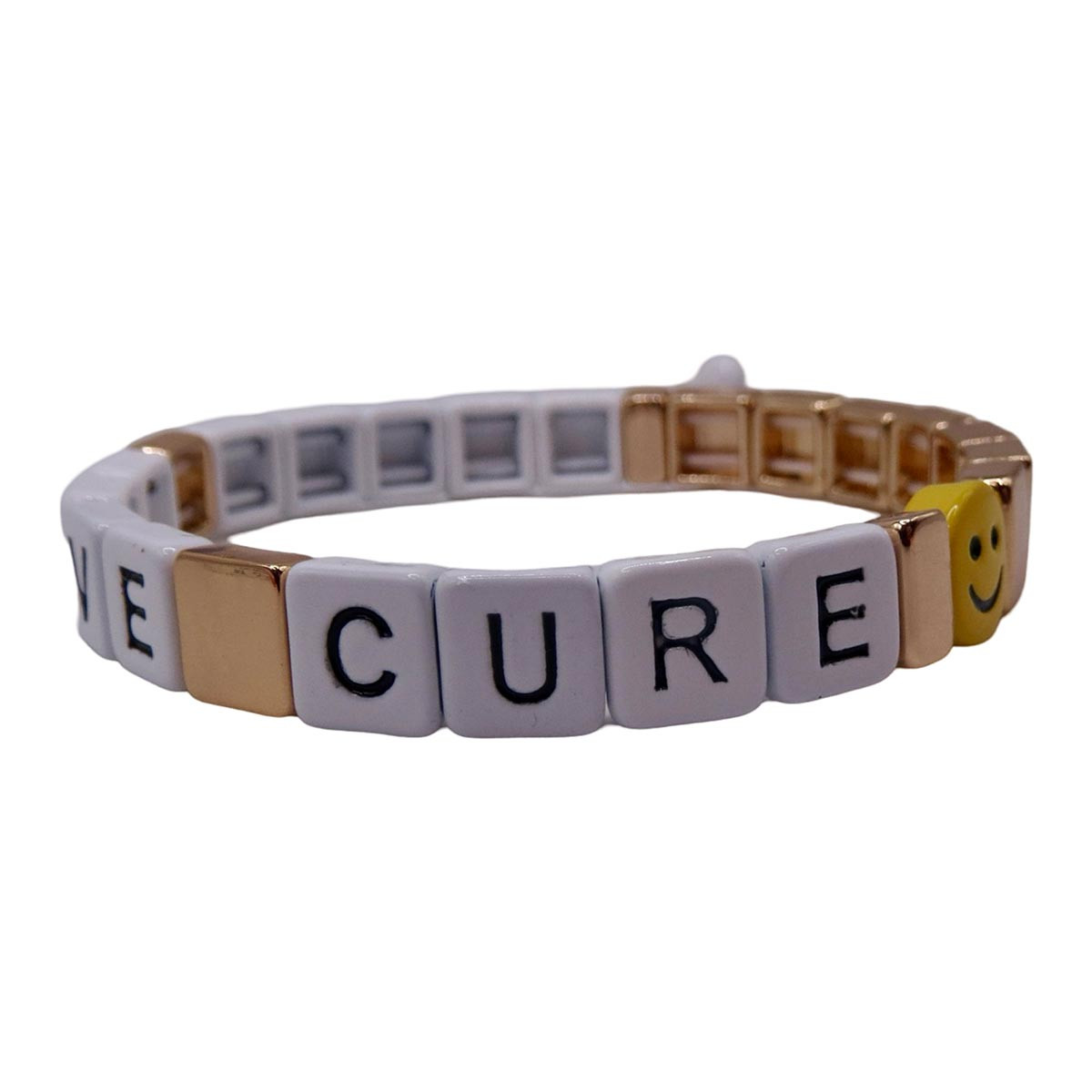 Florida Panthers Peace Love Cure Bracelet