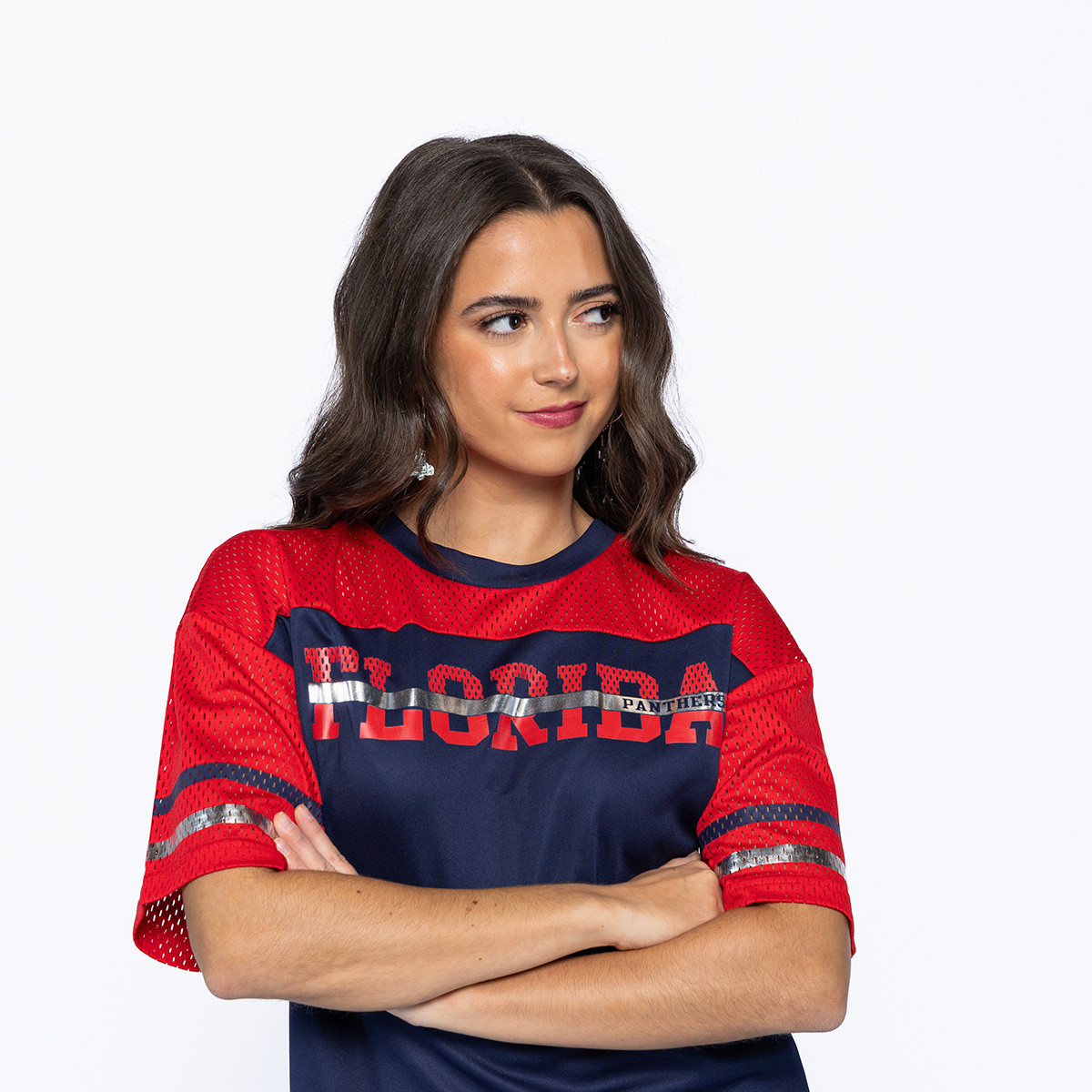 Florida Panthers Women's Track Mesh T-Shirt