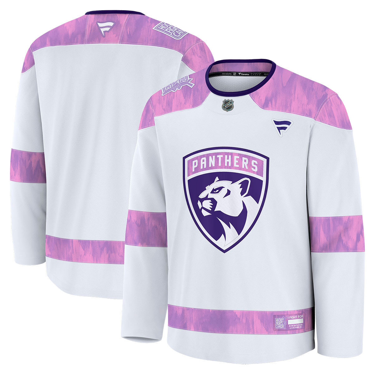 Florida Panthers Hockey Fights Cancer Practice Jersey