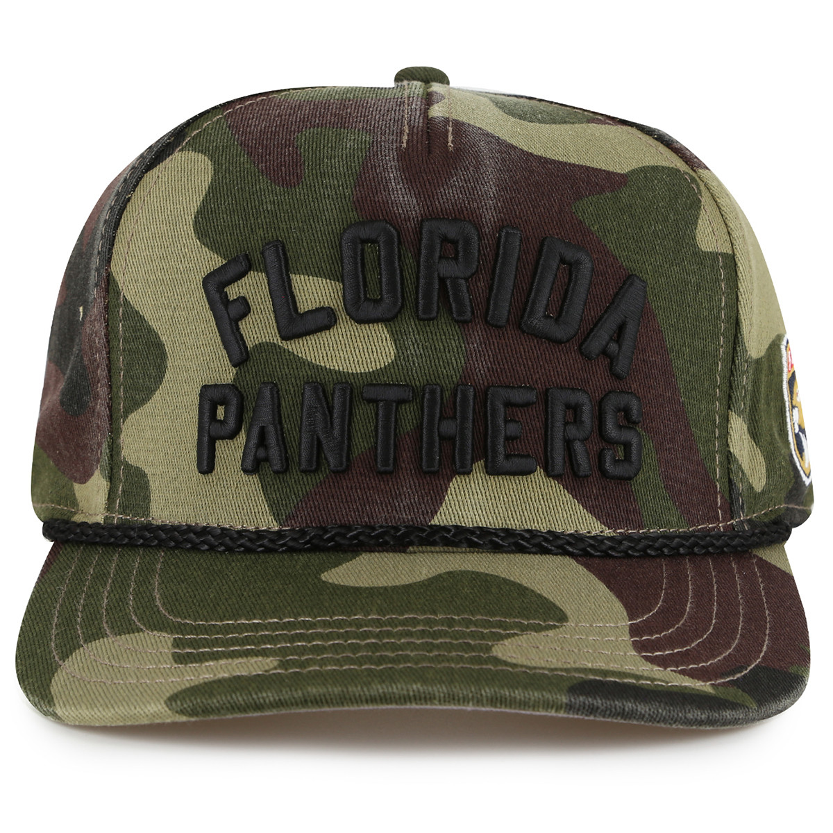 Florida Panthers Camo Canvas Cappy Cap