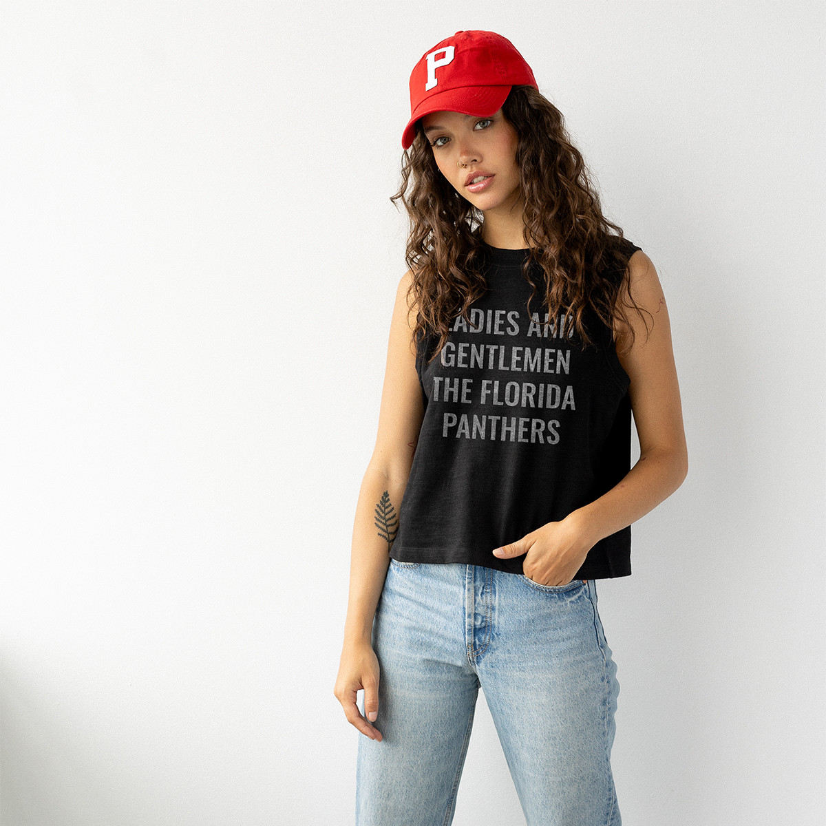 Florida Panthers Women's Red Classic Felt Cap