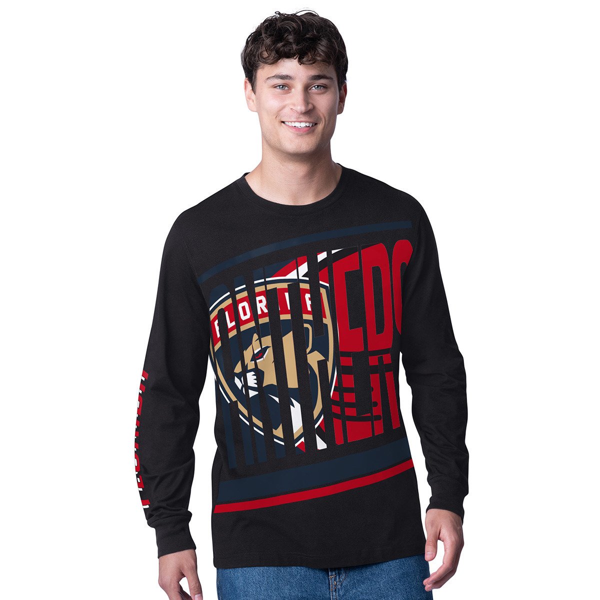 Florida Panthers Linebacker Long Sleeve T-Shirt