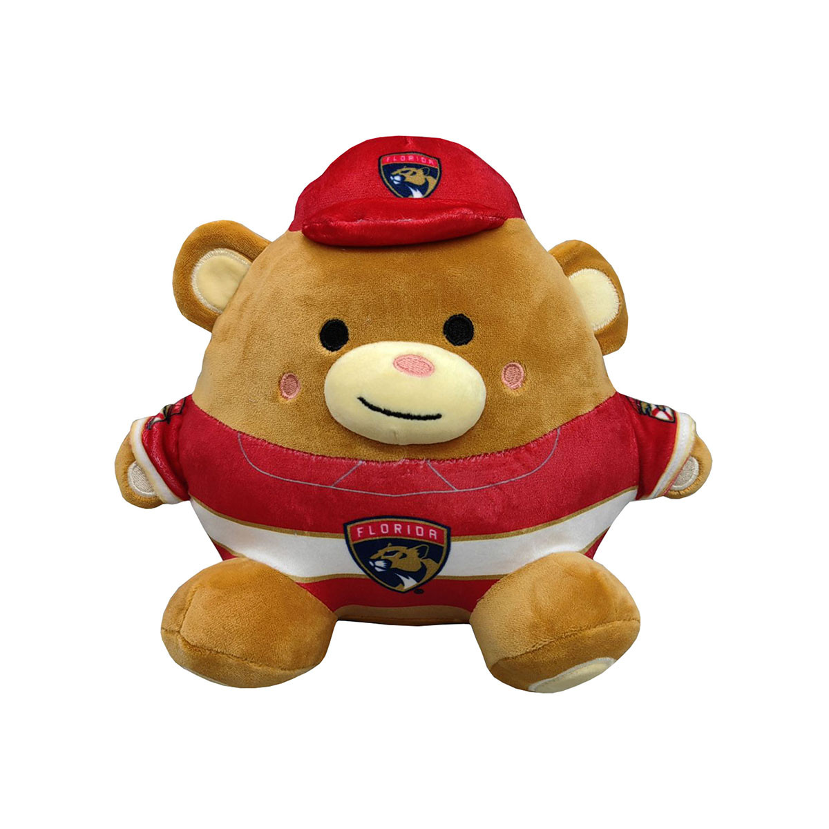 Florida Panthers Plush Squishy Seated Bear